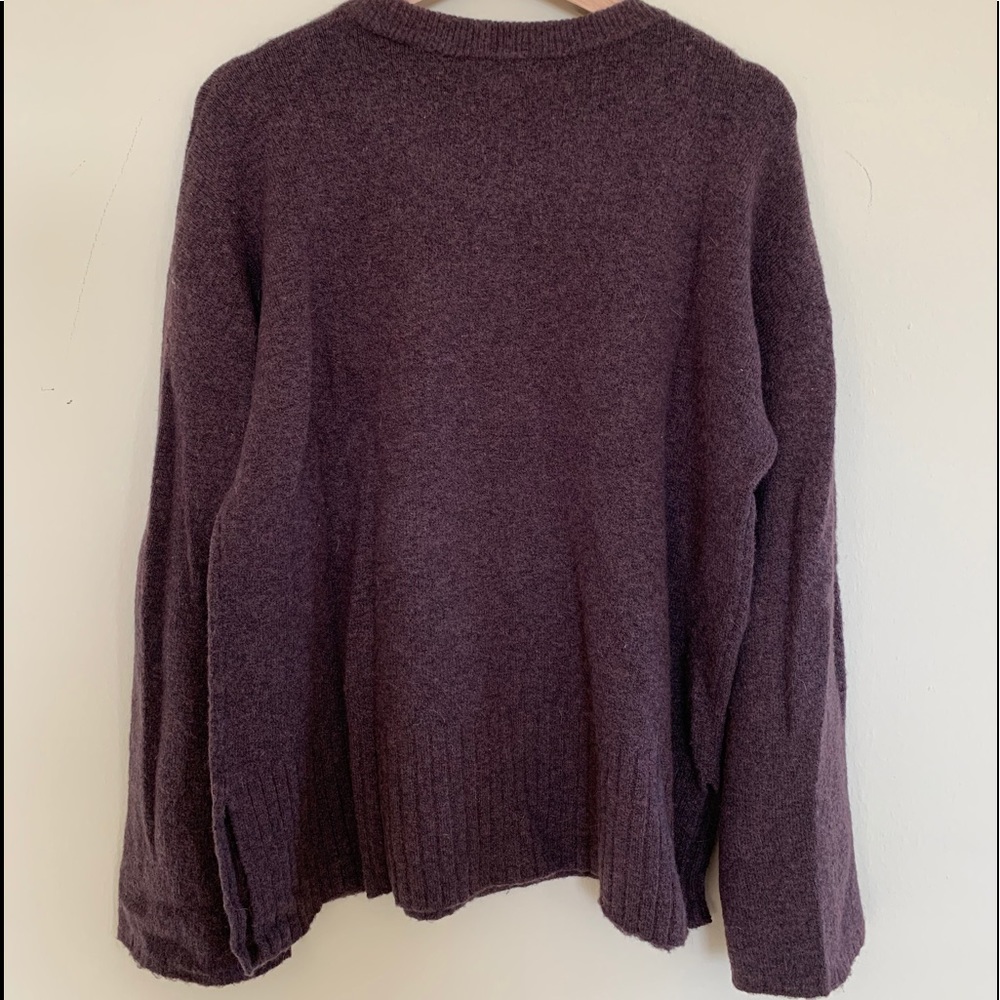 Button sleeve pullover - Picture 4 of 7